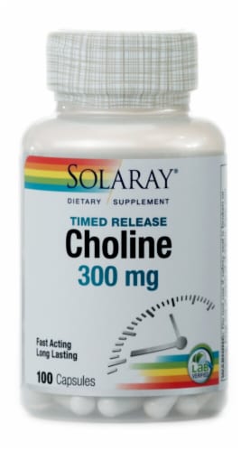 Solaray  Choline Perspective: front