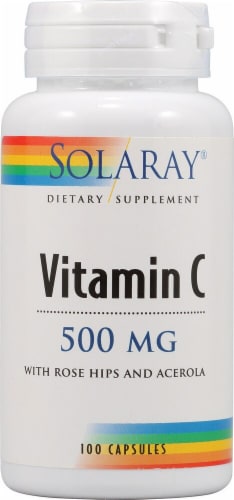 Solaray Vitamin C Perspective: front
