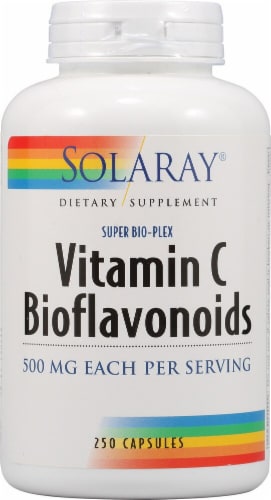 Solaray Super Bio-Plex Vitamin C and Bioflavonoids Perspective: front