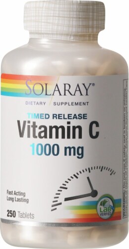 Solaray Vitamin C Perspective: front