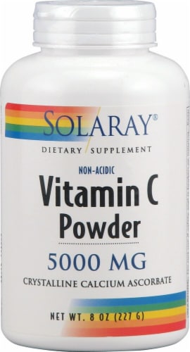 Solaray  Buffered Vitamin C Powder Perspective: front