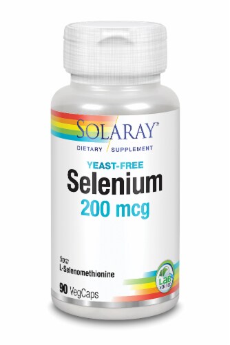 Solaray® Selenium Dietary Supplements Perspective: front