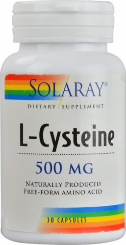 Solaray  L-Cysteine Perspective: front