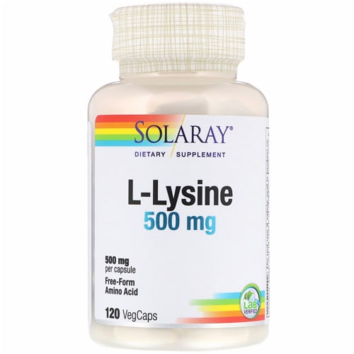 Solaray  L-Lysine Perspective: front