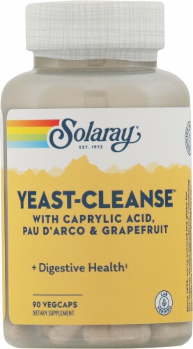 Solaray Yeast-Cleanse™ Perspective: front