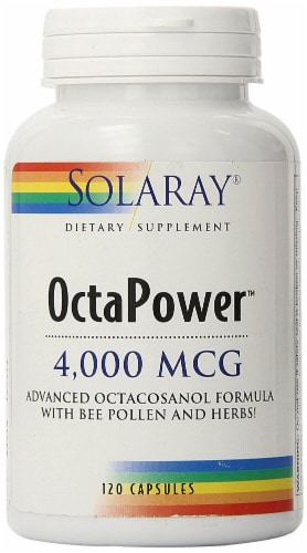 Solaray OctaPower Capsules 4000 mcg Perspective: front
