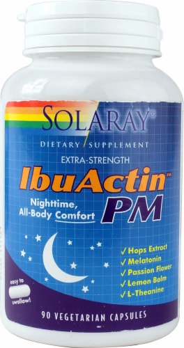 Solaray  IbuActin™ PM Perspective: front