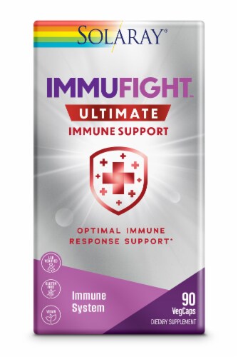 Solaray ImmuFight Ultimate Immune Support Perspective: front