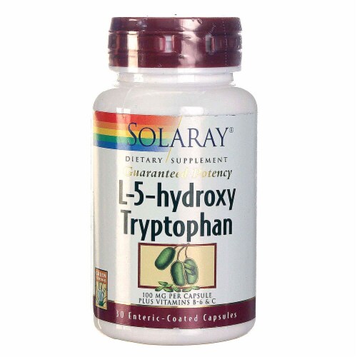 Solaray  L-5-hydroxy Tryptophan Perspective: front