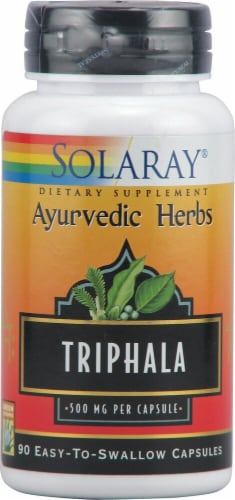 Solaray Triphala Capsules 500 mg Perspective: front