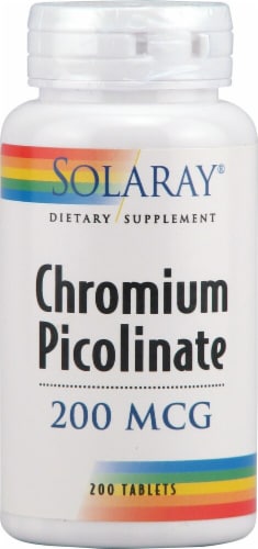Solaray Chromium Picolinate Perspective: front