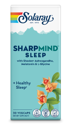 Solaray® SharpMind™ Sleep Perspective: front