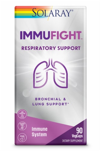 Solaray ImmuFight Respiratory Support Perspective: front