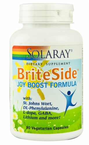 Solaray  BriteSide™ Joy Boost Formula Perspective: front