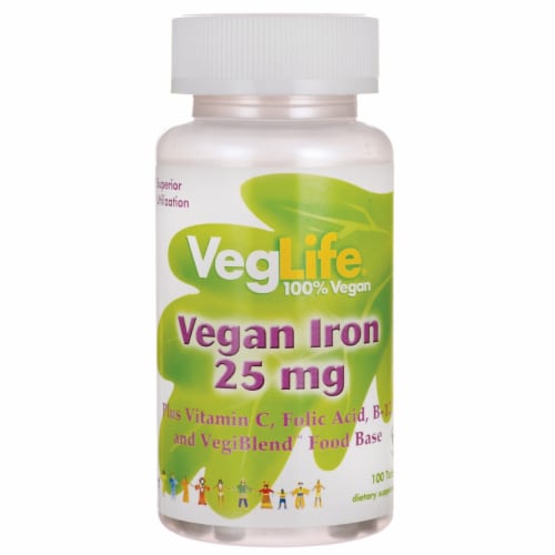 VegLife  Vegan Iron Perspective: front