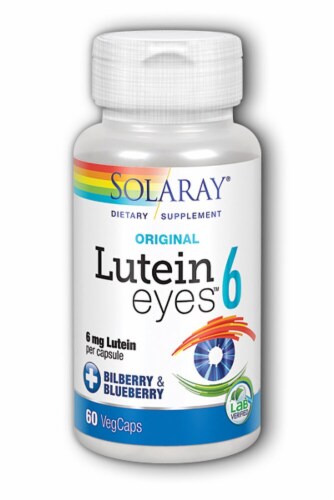 Solaray  Lutein Eyes™ 6 Original Perspective: front