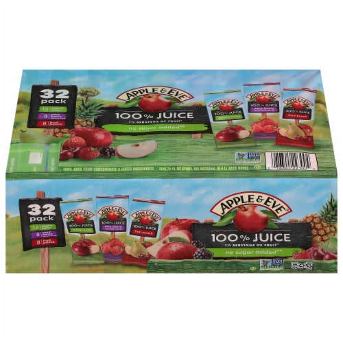 Apple & Eve® 100% Juice Variety Pack Perspective: front