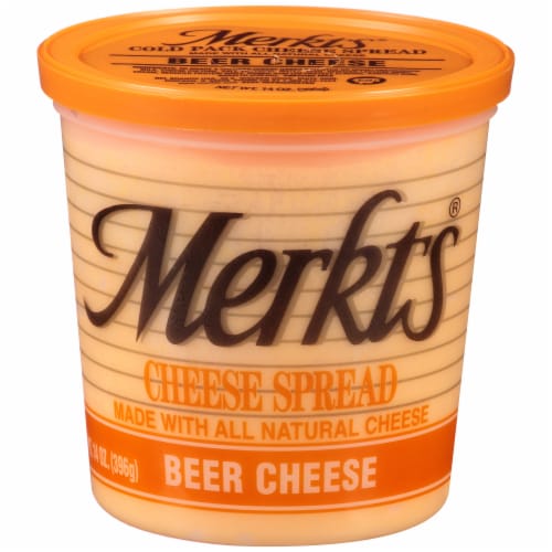 Merkts Beer Cheese Cheese Spread Perspective: front