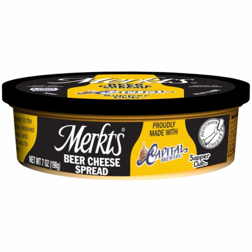 Merkts Beer Cheese Cheese Spread Perspective: front