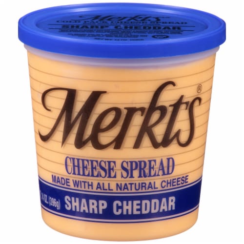 Merkts Sharp Cheddar Cheese Spread Perspective: front