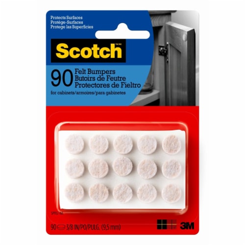 3M Scotch™ Felt Bumpers - Beige Perspective: front