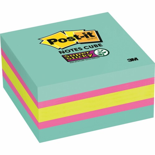 2027-SSAFG Post-it(R) Super Sticky Notes Cube 2027-SSAFG Post-it(R) Super  Sticky Notes Cube 2027-SSAFG_APP_01_2017_RGB 2027-SSAFG Post-it(R) Super  Sticky Notes Cube Post-it® Super Sticky Notes Cube, 3 in x 3 in, Assorted  Colors