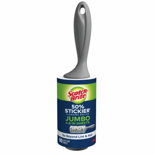 Scotch® Giant Surface Lint Roller - Gray Perspective: front