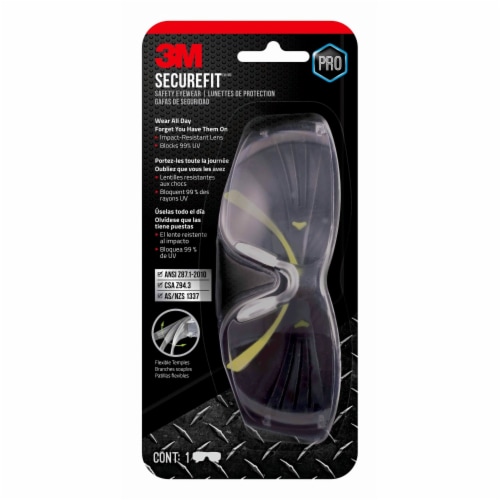 3M SecureFit™ 400 Eye Protection - Clear Perspective: front