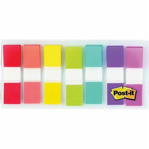 Post-it® Flags Small Flags, Seven Assorted Colors, 190 Flags 6837CF, 1 ...