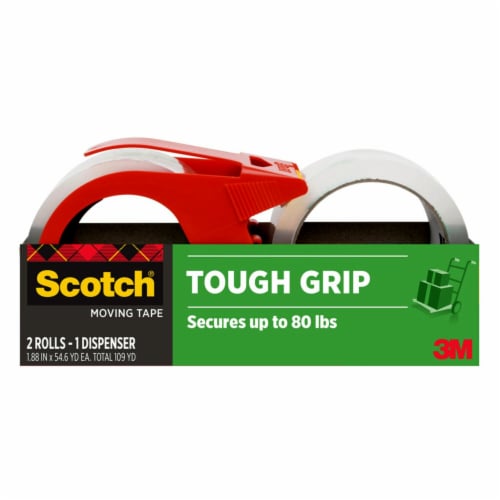 Scotch® Moving Packing Tape Perspective: front