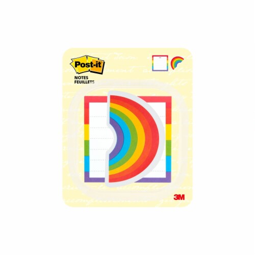 Post-it® Notes Rain or Shine Shape Pads - 2 Pack Perspective: front
