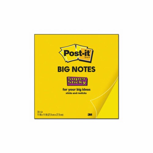Big Notes, Unruled, 11 x 11, Yellow, 30 Sheets Big Notes, Unruled, 11 x 11, Yellow, 30 Sheets