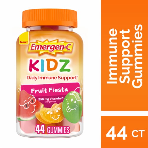 Emergen-C Kids Fruit Fiesta Immune Support Gummies Perspective: front
