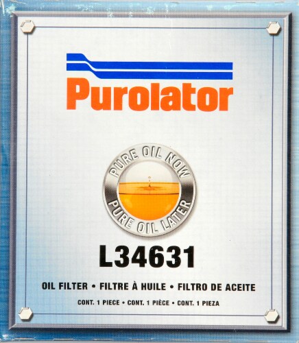 Purolator® Oil Filter Perspective: front