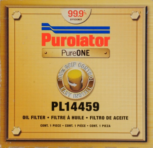 Purolator PureONE PL14459 Oil Filter Perspective: front