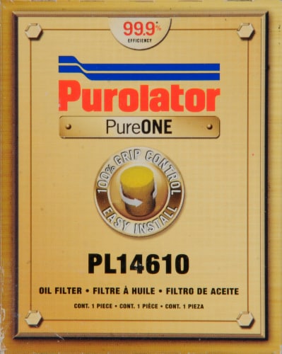 Purolator PureOne PL14610 Oil Filter Perspective: front