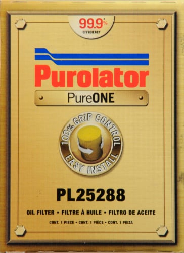 Purolator PureOne PL25288 Oil Filter Perspective: front