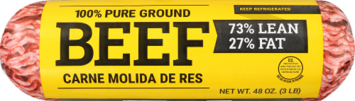 Ground Beef 73% Lean Perspective: front