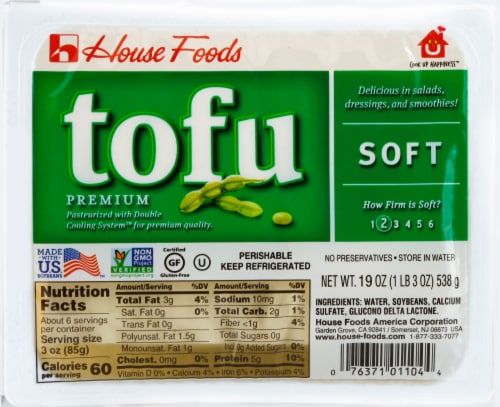 House Foods Premium Soft Tofu Perspective: front