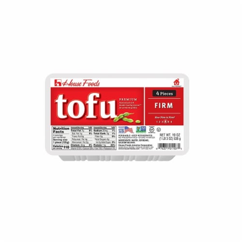 House Foods Premium Firm Tofu Perspective: front