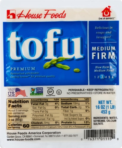 House Foods Japanese Tofu Perspective: front