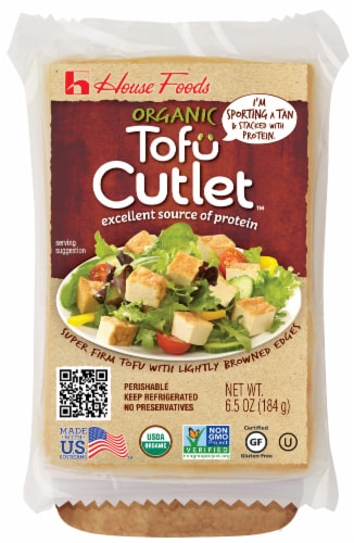 House Foods Organic Tofu Cutlet Perspective: front