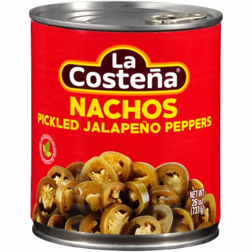 La Costena® Pickled Jalapeno Nacho Slices Perspective: front