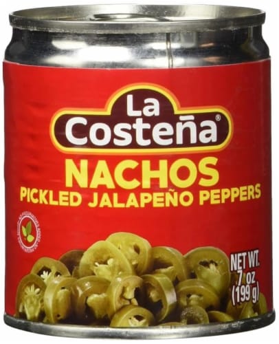 La Costena® Nachos Pickled Jalapeno Pepper Slices Perspective: front