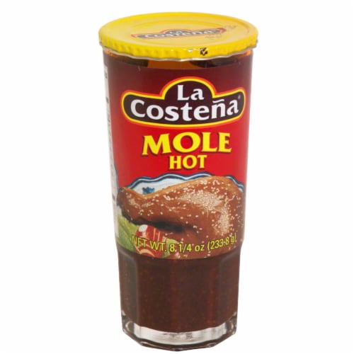 La Costena Red Mole Hot Sauce Perspective: front