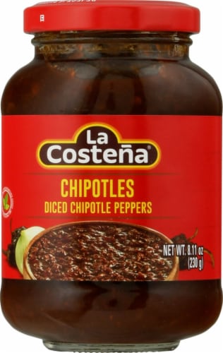 La Costena Diced Chipotle Peppers Perspective: front