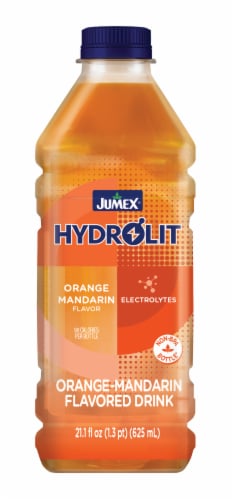 Jumex Hydrolit Orange-Mandarin Flavored Drink Perspective: front