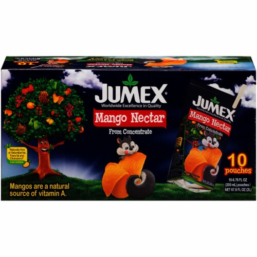 Jumex Mango Nectar Pouch 10 Ct 6 76 Fl Oz Pick N Save