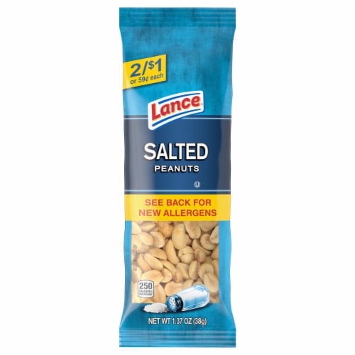 Lance® Salted Peanuts Perspective: front