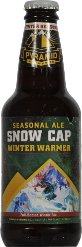 Pyramid Snow Cap Winter Warmer Seasonal Ale Perspective: front